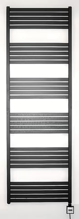 Električni radijator Thermal Trend KH Economy 180x60 cm u crnoj mat boji s termostatom KTX 3.