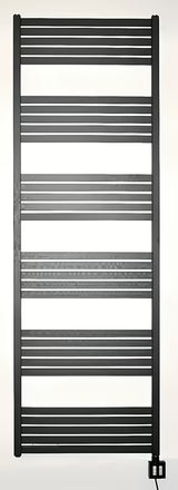 Električni radijator Thermal Trend KH Economy 180x60 cm u mat crnoj boji s grijačem KTX 4