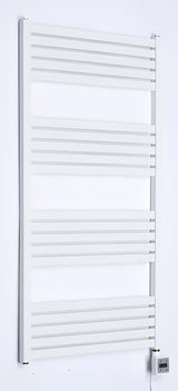 Bijeli električni radijator Thermal Trend Kh Economy 60x120 cm s termostatom KTX i LCD zaslonom