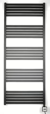 Električni radijator Thermal Trend KH Economy 150x60 cm u crnoj mat boji s termostatom KTX 3