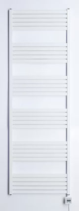 Bijeli električni radijator Thermal Trend Kh Economy 60x180 cm s termostatom KTX i LCD zaslonom