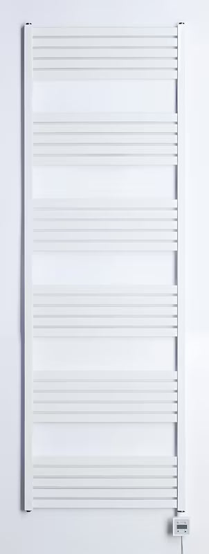 Bijeli električni radijator Thermal Trend Kh Economy 60x180 cm s termostatom KTX i LCD zaslonom