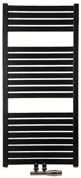 Kombinirani radijator Thermal Trend Kh 97x45 cm u crnoj mat izvedbi