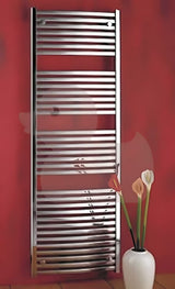 Bijeli kombinirani cijevni radijator Thermal Trend KM 90x181,5 cm za kupaonicu