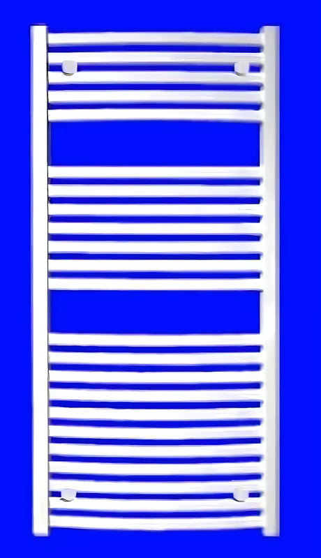 Bijeli kombinirani cijevni radijator Thermal Trend KM 45x78,3 cm pro kupaonicu i hodnik.