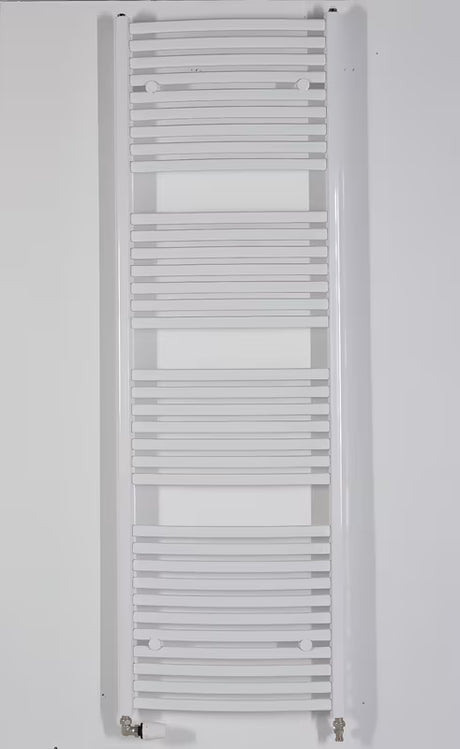 Bijeli kombinirani cijevni radijator Thermal Trend KM 181,5x60 cm, prikladan za kupaonicu.