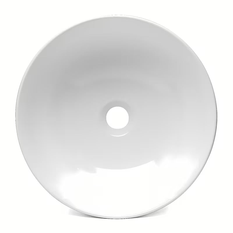 Bijeli umivaonik na ploču Triomini Slim 38,5 x 38,5 cm od tankostijene keramike