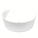 Bijeli umivaonik na ploču Triomini Slim 40x40 cm od tanke keramike s blago valovitim rubovima