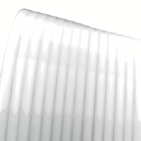 Bijeli umivaonik na ploču Triomini Slim 40x40 cm od tanke keramike s blago valovitim rubovima