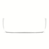 Bijeli umivaonik na ploču Triomini Slim od tanke keramike, izvedba bez preljeva.