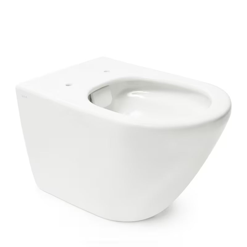 Viseća WC Školjka vitra Integra u bijeloj boji s Rim-Ex bez sustava za ispiranje i sjedalom soft Close.
