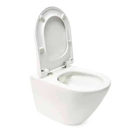 Viseća WC Školjka vitra Integra u bijeloj boji s Rim-Ex bez sustava za ispiranje i sjedalom soft Close.