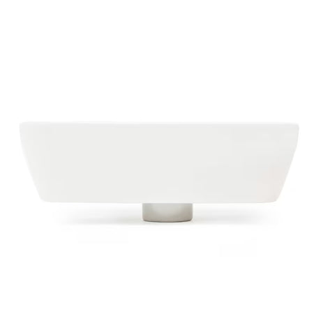 Bijeli keramički mali umivaonik Vitra Integra 37x22 cm s otvorom za pro slavinu lijevo u sjajnoj izvedbi
