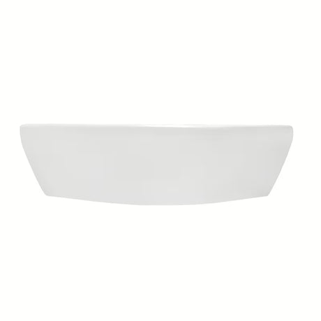 Bijeli kutne mali umivaonik vitra Integra 56x40 cm s preljevom i otvorom pro za slavinu u sredini