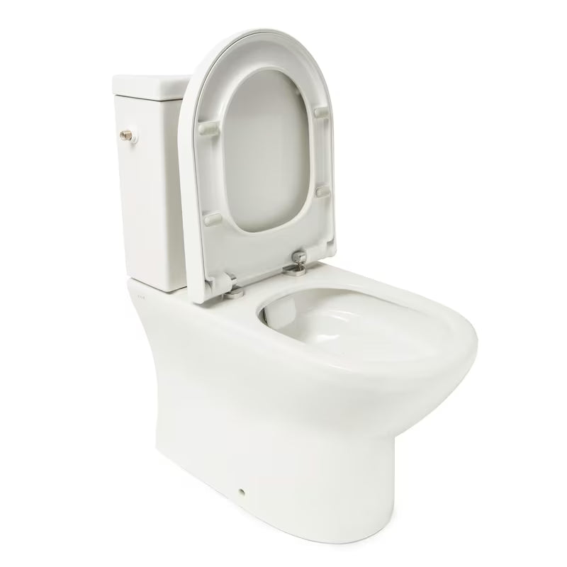 Bijeli WC kombi vitra Integra bez sustava za ispiranje s wc daskom soft Close i vodokotlićem