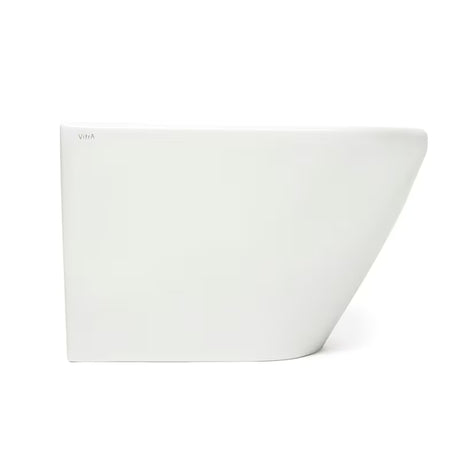 Bijeli viseći bide Vitra Integra s otvorom za slavinu i preljevom