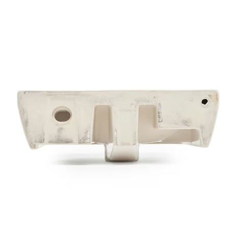 Bijeli keramički mali umivaonik Vitra Integra 37x22 cm s preljevom i otvorom za pro slavinu desno