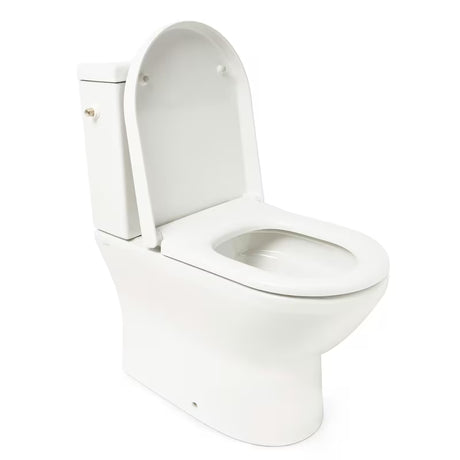 Bijeli WC kombi vitra Integra bez sustava za ispiranje s wc daskom soft Close i vodokotlićem