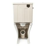 Bijeli WC kombi vitra Integra bez sustava za ispiranje s wc daskom soft Close i vodokotlićem