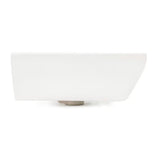 Bijeli viseće keramički umivaonik vitra Integra 45x40 cm s otvorom pro za slavinu u sredini