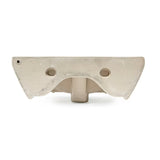 Bijeli viseće keramički umivaonik vitra Integra 45x40 cm s otvorom pro za slavinu u sredini