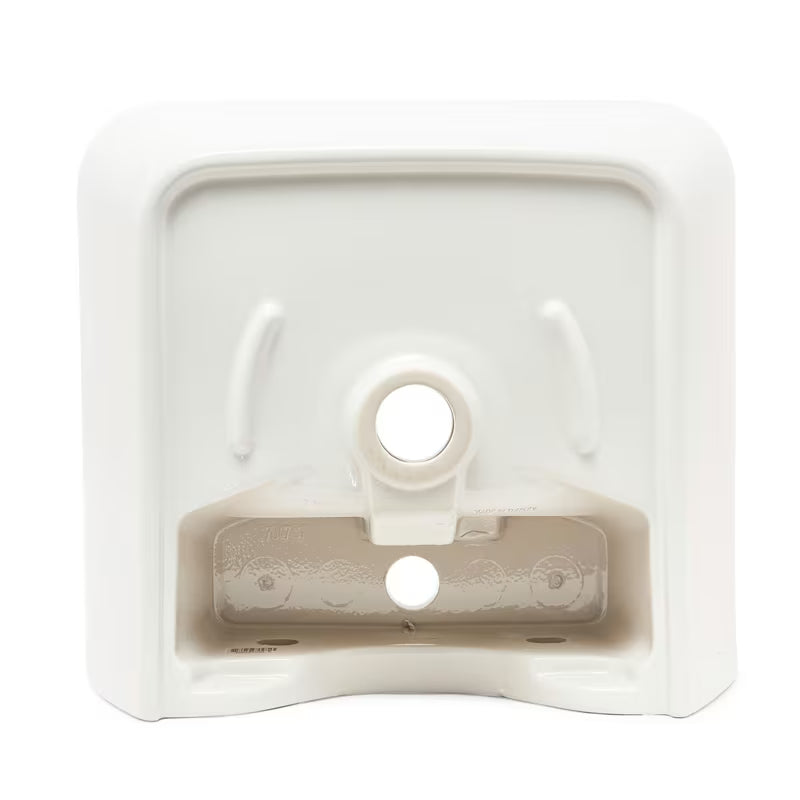 Bijeli viseće keramički umivaonik vitra Integra 45x40 cm s otvorom pro za slavinu u sredini