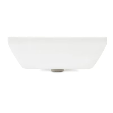 Viseći umivaonik Vitra Integra 50x43 cm s otvorom pro za slavinu u sredini u bijeloj boji.