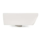 Viseći umivaonik Vitra Integra 50x43 cm s otvorom pro za slavinu u sredini u bijeloj boji.