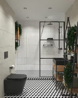 Crni viseća WC školjka vitra Integra s wc daskom soft Close i ispiranjem Rim-Ex