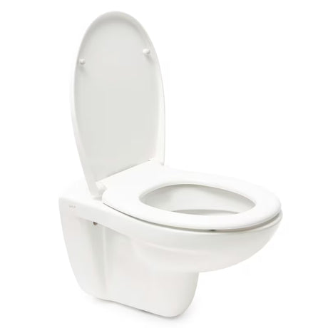 Bijeli viseća WC školjka vitra Normus sa sjedalom soft Close i funkcijom QuickRelease