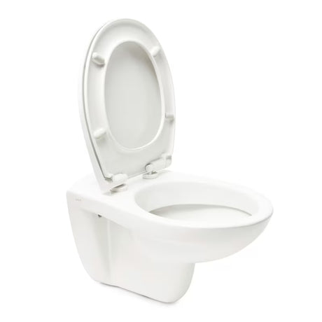 Bijeli viseća WC školjka vitra Normus sa sjedalom soft Close i funkcijom QuickRelease