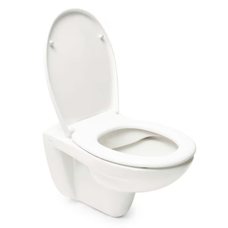 Viseća WC Školjka Vitra Normus u bijeloj boji bez sustava za ispiranje s wc daskom soft Close.