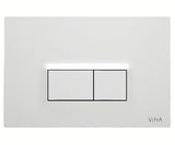 Bijela sjajna plastična tipka za ispiranje tipka za aktiviranje Vitra pro za podžbukne module vitra