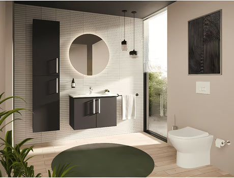 Bijela sjajna plastična tipka za ispiranje tipka za aktiviranje Vitra pro za podžbukne module vitra