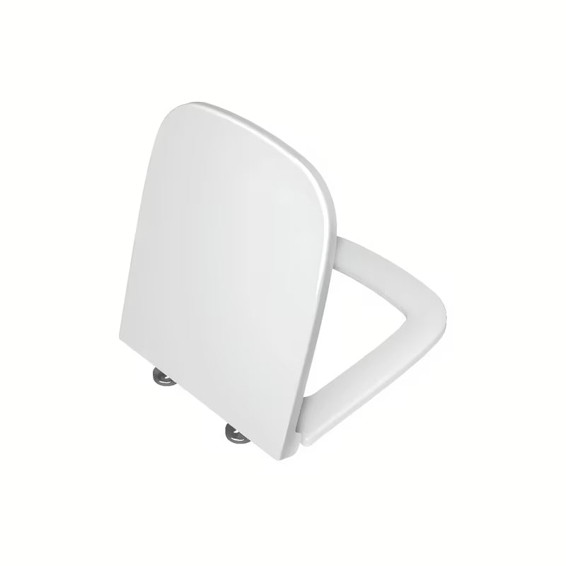 Bijelo WC daska Vitra S20 od duroplasta s funkcijom soft Close i metalnim šarkama