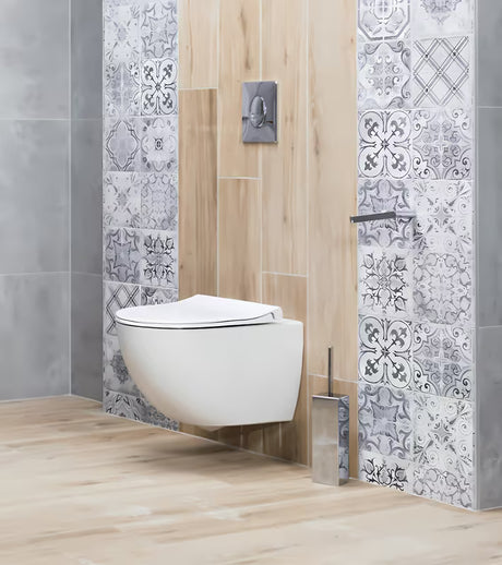 Viseća WC Školjka vitra Shift u bijeloj boji s bide mlaznicom bez sustava za ispiranje