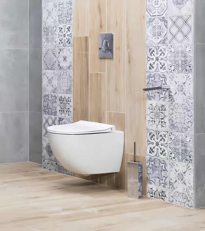 Viseća WC Školjka vitra Shift u bijeloj boji s bide mlaznicom bez sustava za ispiranje