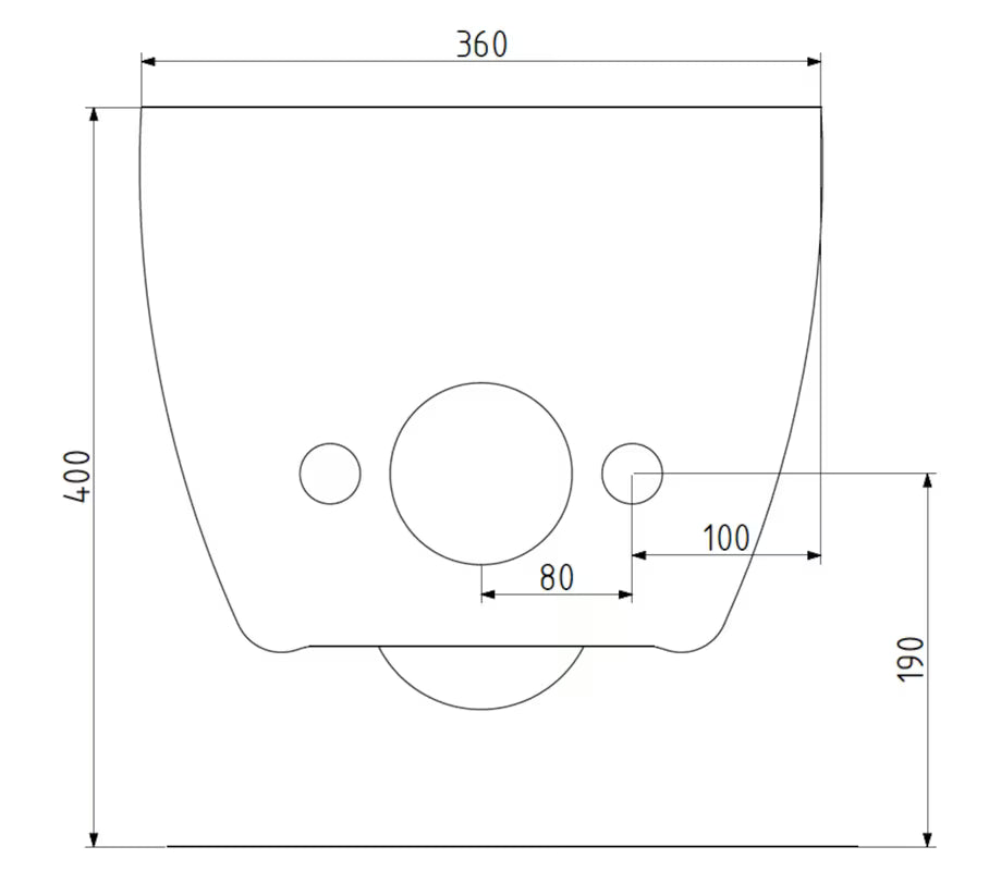 Viseća WC Školjka vitra Shift u bijeloj boji s bide mlaznicom bez sustava za ispiranje