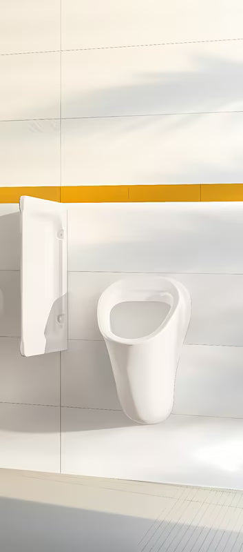 Bijeli pisoar vitra Urinal sa stražnjim dovodom punjenje