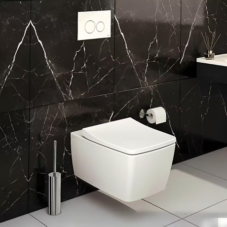 Bijela tipka za ispiranje tipka vitra Vetro sa staklenom pokrovnom pločom