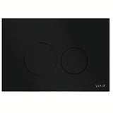 Crno stakleno tipka za aktiviranje Vitra Vetro sa sjajnom pokrovnom pločom pro za podžbukne module