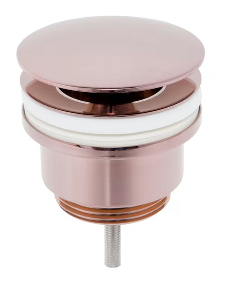 Vitra odvod za umivaonik kao click-clack ventil u bakrenoj boji