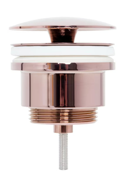 Vitra odvod za umivaonik kao click-clack ventil u bakrenoj boji