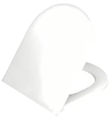 Bijela WC daska Vitra od duroplasta s metalnim šarkama i skrivenim pričvršćenjem