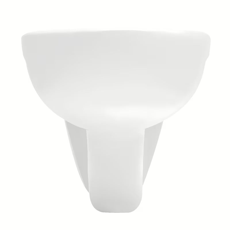 Bijeli viseća WC školjka Vitra s rimless ispiranjem pro lakšeg održavanja