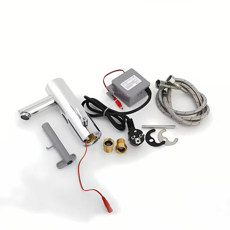 Kromirana beskontaktna senzorska miješalica za umivaonik Weltservis Donner AutoFlow 01 s infracrvenim aktiviranjem